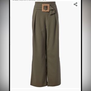 Chaus Women's Belted Twill Pant